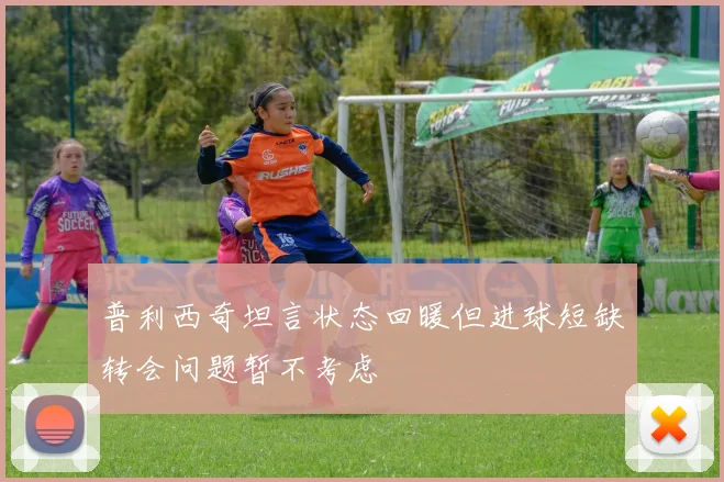 普利西奇坦言状态回暖但进球短缺转会问题暂不考虑